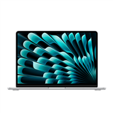 Apple MacBook Air 13 (2025), M4, 10C/10C, 24 GB, 512 GB, RUS, silver - Nešiojamas kompiuteris