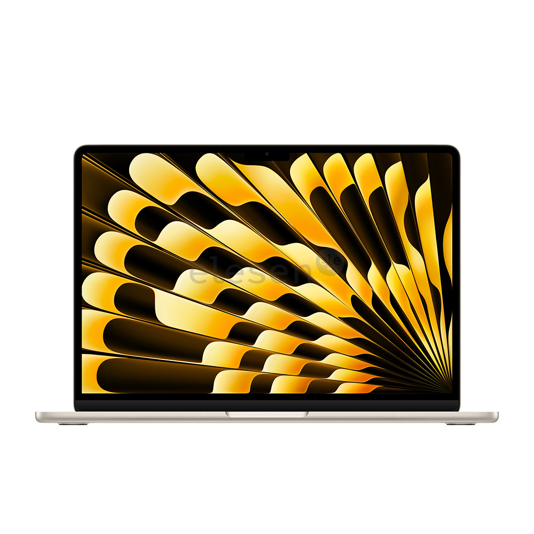 Apple MacBook Air 13 (2025), M4, 10C/8C, 16 GB, 256 GB, RUS, starlight - Nešiojamasis kompiuteris