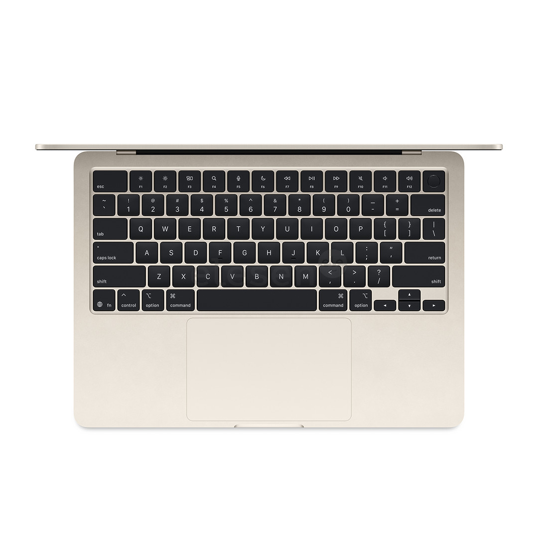 Apple MacBook Air 13 (2025), M4, 10C/8C, 16 GB, 256 GB, RUS, starlight - Nešiojamasis kompiuteris