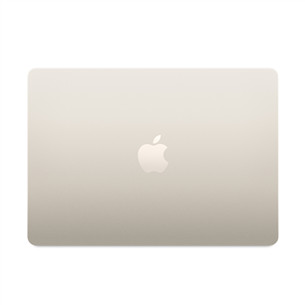 Apple MacBook Air 13 (2025), M4, 10C/8C, 16 GB, 256 GB, RUS, starlight - Nešiojamasis kompiuteris