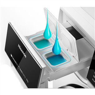 Hisense, 8 kg, gylis 48 cm, 1400 aps./min. - Skalbimo mašina