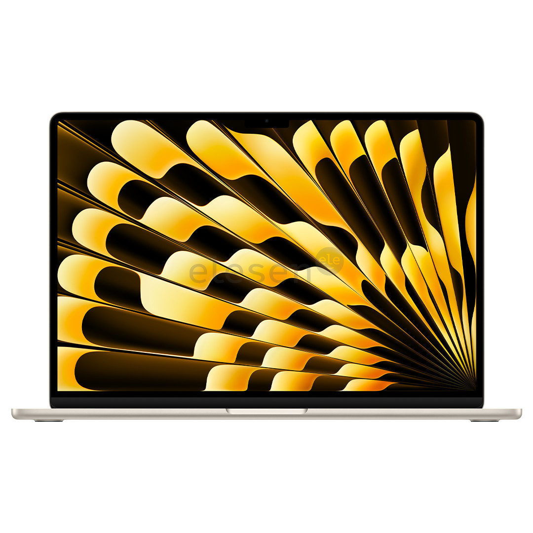 Apple MacBook Air 15 (2025), M4, 10C/10C, 16 ГБ, 512 ГБ, RUS, золотистый - Ноутбук