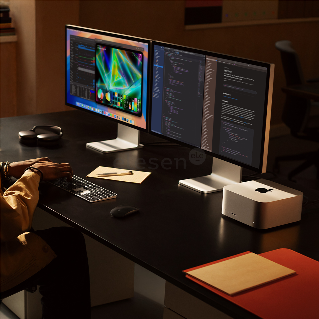 Mac Studio (2025), M3 Ultra 28C/60C, 96 ГБ, 1 ТБ, серебристый - Настольный компьютер