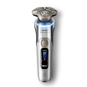 Philips i9000 Prestige Ultra, chromo spalva - Barzdaskutė