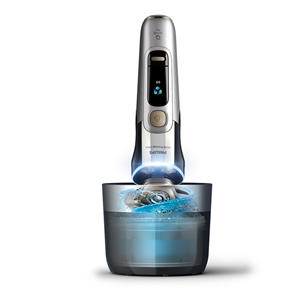 Philips i9000 Prestige Ultra, chromo spalva - Barzdaskutė