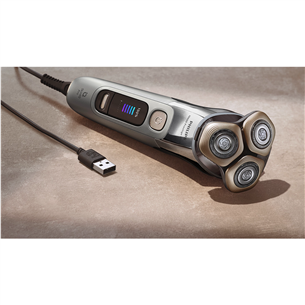 Philips i9000 Prestige Ultra, chromo spalva - Barzdaskutė