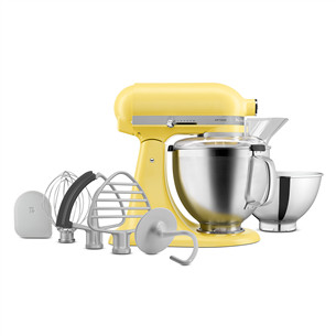 KitchenAid Artisan "Color of the year 2025 - Butter", 4.7 L / 2.8 L, 300 W, geltonas - Virtuvinis kombainas