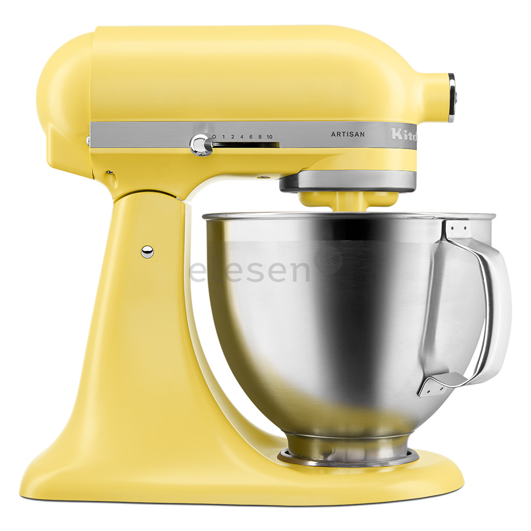 KitchenAid Artisan "Color of the year 2025 - Butter", 4.7 L / 2.8 L, 300 W, geltonas - Virtuvinis kombainas