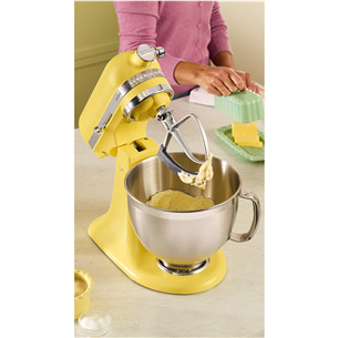 KitchenAid Artisan "Color of the year 2025 - Butter", 4.7 L / 2.8 L, 300 W, geltonas - Virtuvinis kombainas