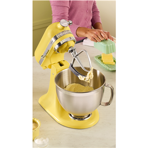 KitchenAid Artisan "Color of the year 2025 - Butter", 4.7 L / 2.8 L, 300 W, geltonas - Virtuvinis kombainas