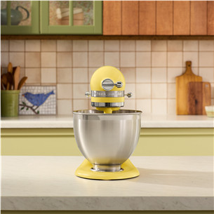 KitchenAid Artisan "Color of the year 2025 - Butter", 4.7 L / 2.8 L, 300 W, geltonas - Virtuvinis kombainas