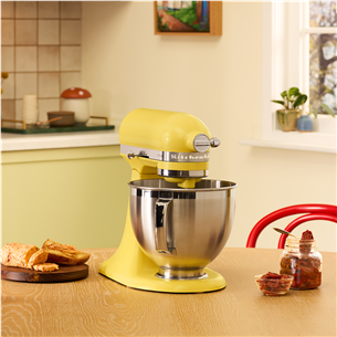 KitchenAid Artisan "Color of the year 2025 - Butter", 4.7 L / 2.8 L, 300 W, geltonas - Virtuvinis kombainas