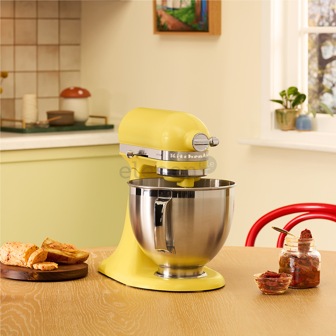 KitchenAid Artisan "Color of the year 2025 - Butter", 4.7 L / 2.8 L, 300 W, geltonas - Virtuvinis kombainas