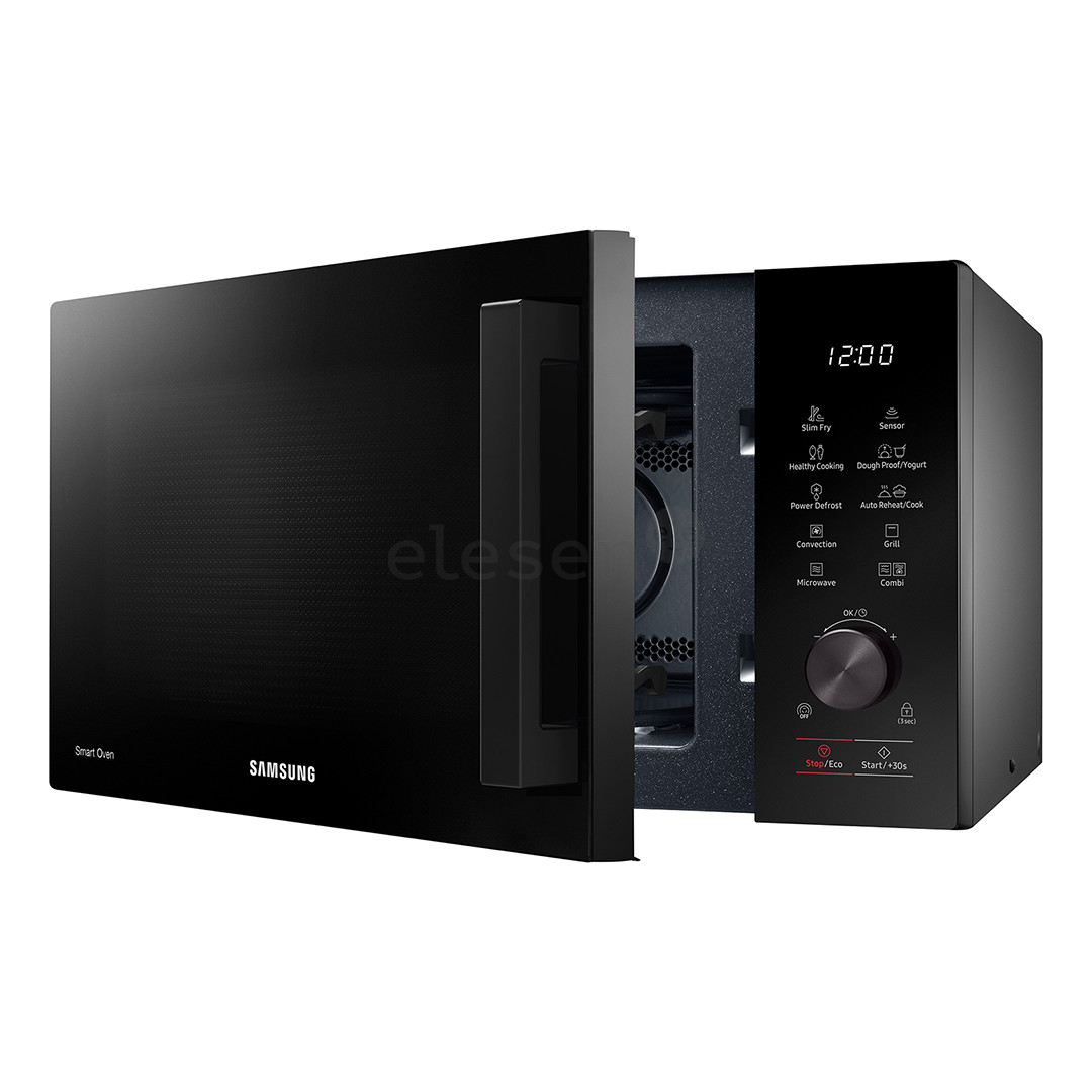 Samsung, 28 L, 2900 W, black - Microwave oven with grill