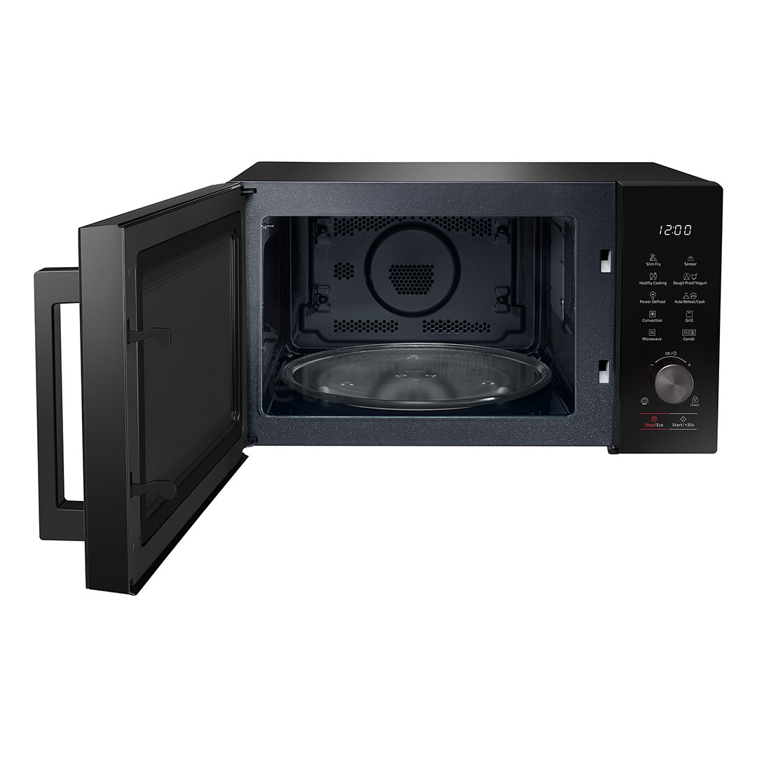 Samsung, 28 L, 2900 W, black - Microwave oven with grill