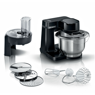 Bosch, Series 2, 700 W, juodas - Virtuvinis kombainas MUMS2EB01