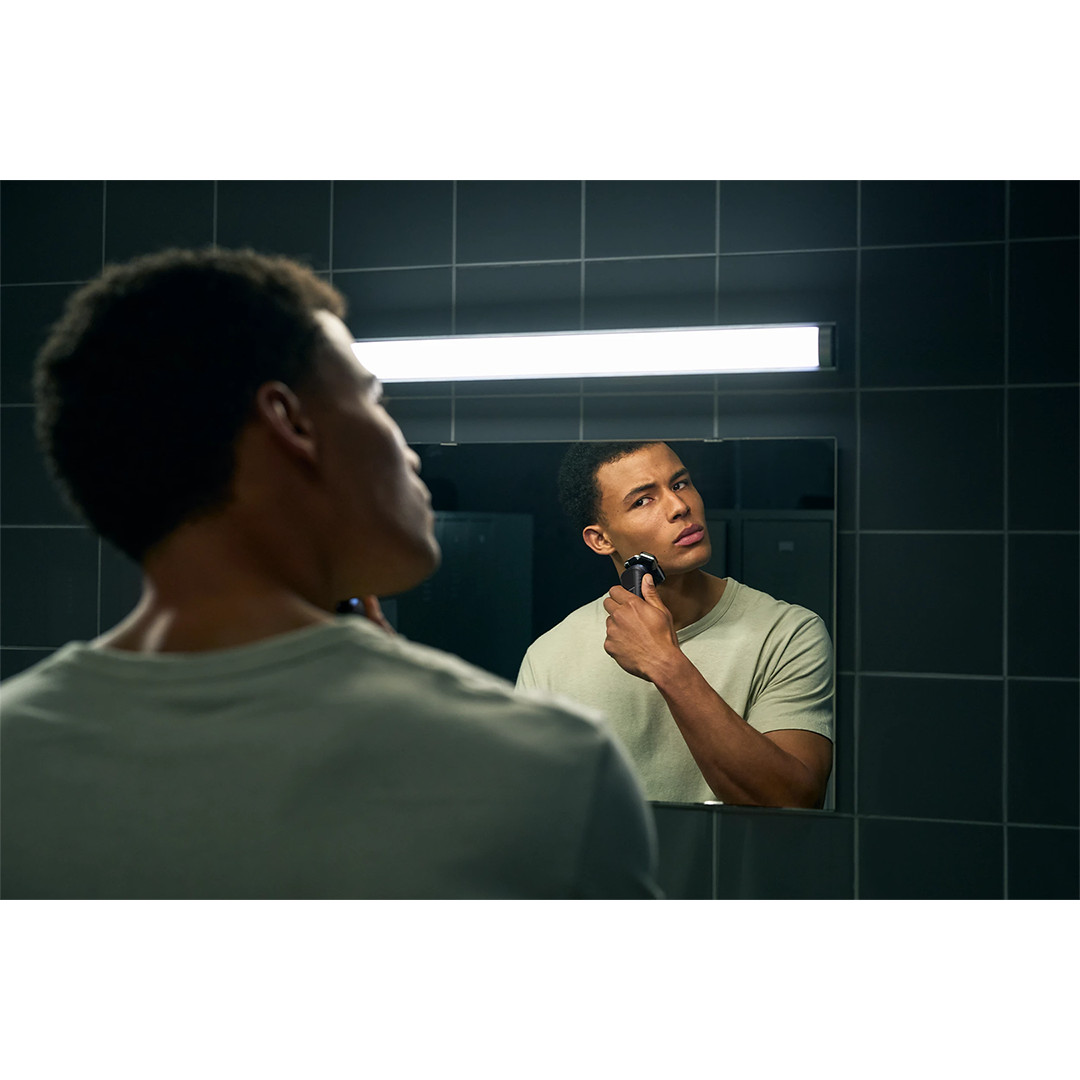 Philips Shaver Series 5000 Wet & Dry, черный/синий - Бритва