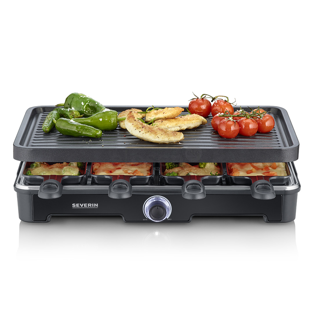 Severin, 1400 W, black - Raclette grill