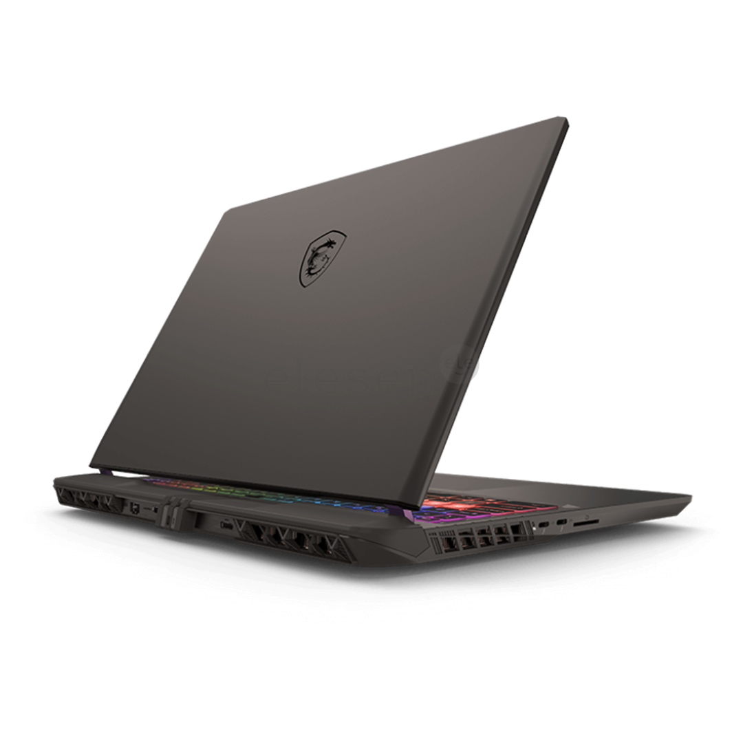 MSI Vector 16, 16'', 240 Hz, Ultra 7, 16 GB, 1 TB, RTX 5070 Ti, ENG, cosmos gray - Notebook