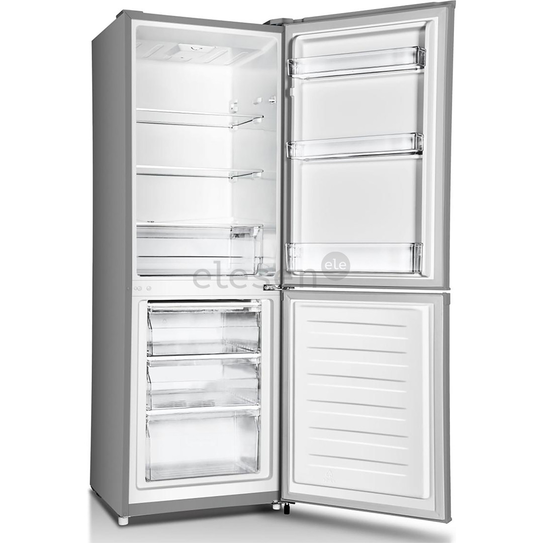 Gorenje, 230 L, aukštis 162 cm, pilkas - Šaldytuvas