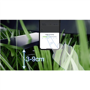 Ecovacs GOAT A1-3000 LiDAR, белый/черный - Робот-газонокосилка