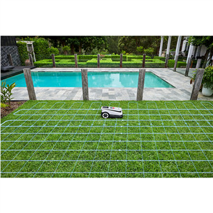 Ecovacs GOAT A1-3000 LiDAR, белый/черный - Робот-газонокосилка