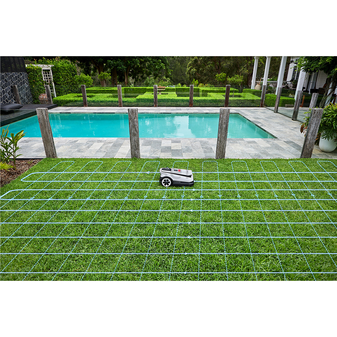 Ecovacs GOAT A1-3000 LiDAR, белый/черный - Робот-газонокосилка