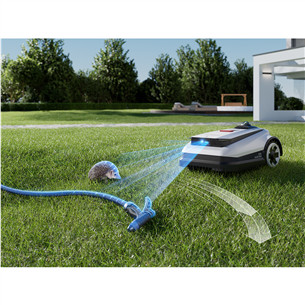 Ecovacs GOAT A1-3000 LiDAR, белый/черный - Робот-газонокосилка