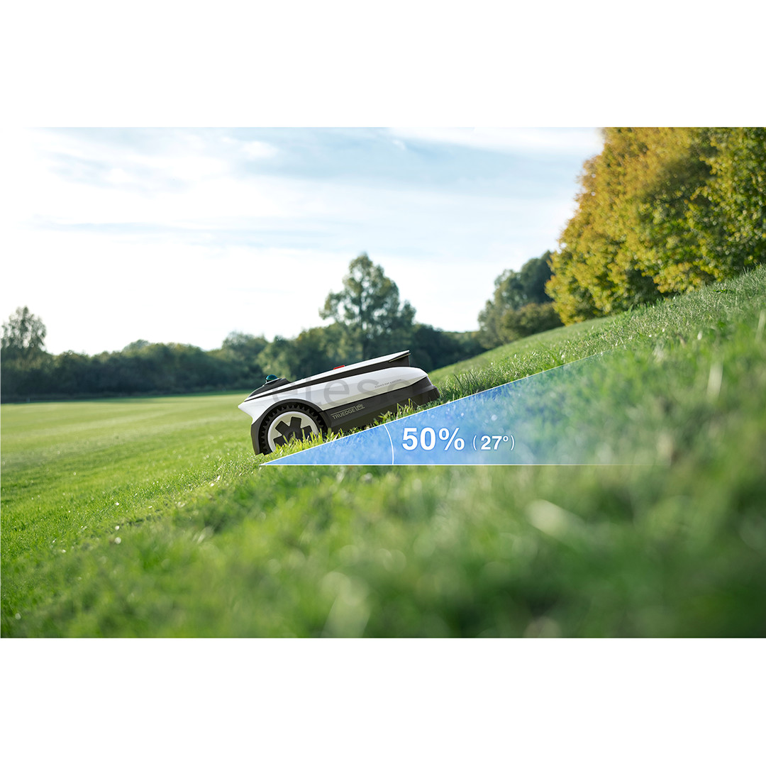 Ecovacs GOAT A1-3000 LiDAR, белый/черный - Робот-газонокосилка