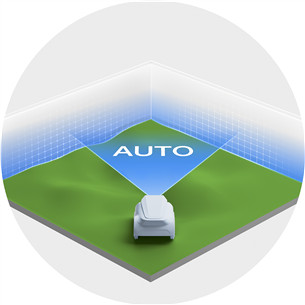 Ecovacs GOAT A1-3000 LiDAR, белый/черный - Робот-газонокосилка