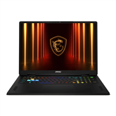 MSI Vector A18 HX, 18'', QHD+, 240 Hz, Ryzen 9, 32 GB, 1 TB, RTX 5070 Ti, ENG, cosmos gray - Notebook