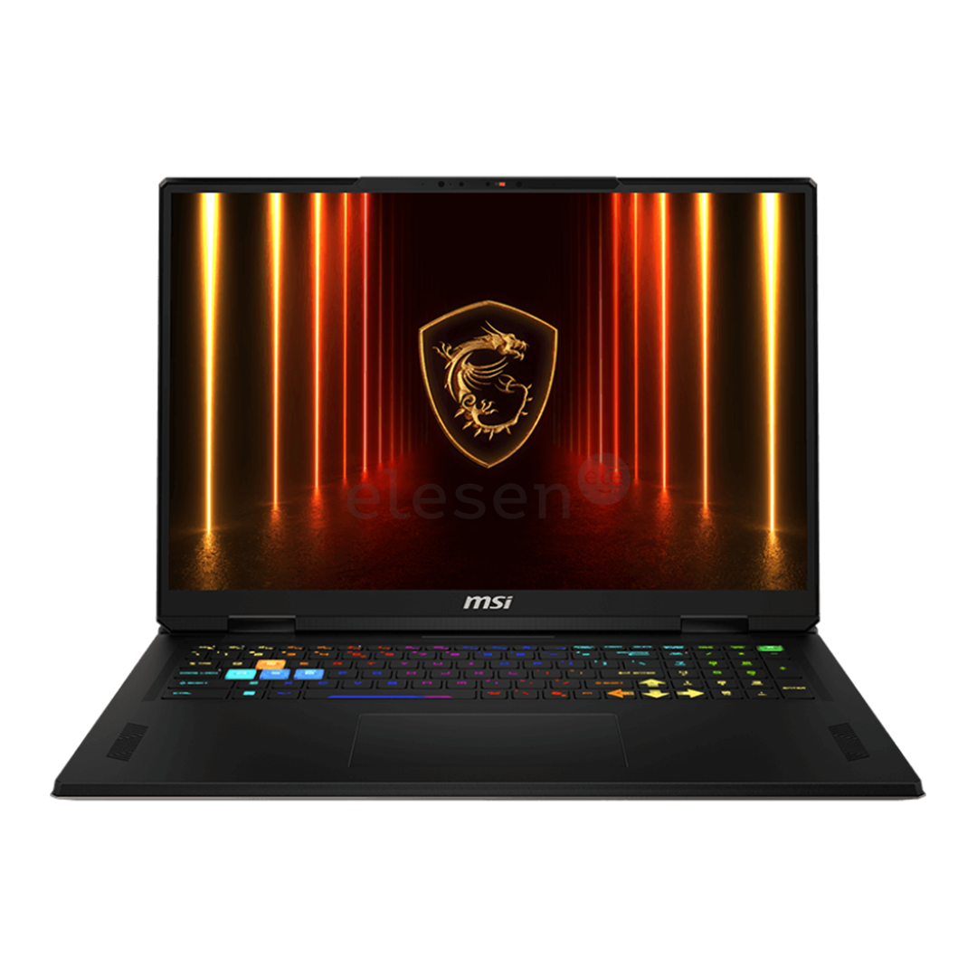MSI Vector A18 HX, 18'', QHD+, 240 Hz, Ryzen 9, 32 GB, 1 TB, RTX 5070 Ti, ENG, cosmos gray - Notebook