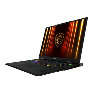 MSI Vector A18 HX, 18'', QHD+, 240 Hz, Ryzen 9, 32 GB, 1 TB, RTX 5070 Ti, ENG, cosmos gray - Notebook