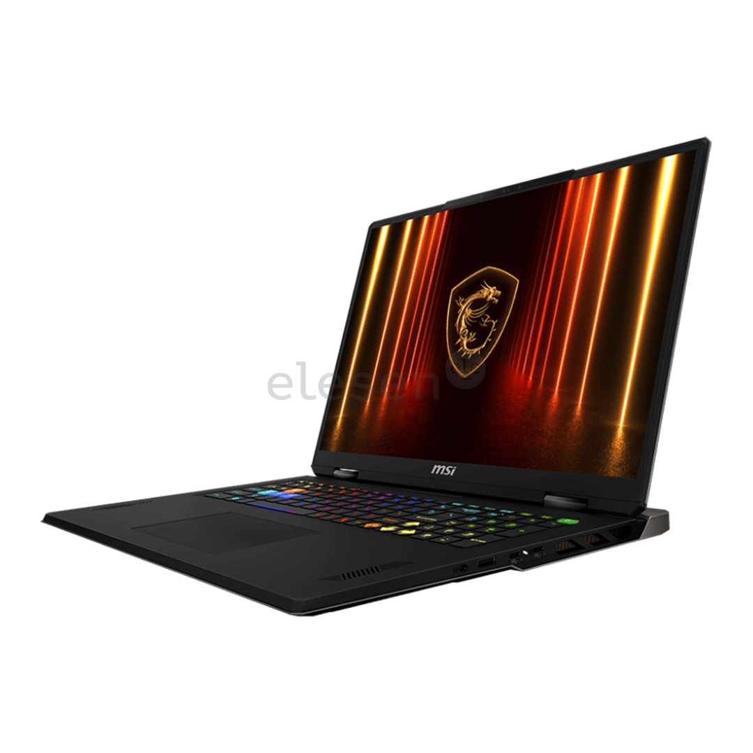 MSI Vector A18 HX, 18'', QHD+, 240 Hz, Ryzen 9, 32 GB, 1 TB, RTX 5070 Ti, ENG, cosmos gray - Notebook