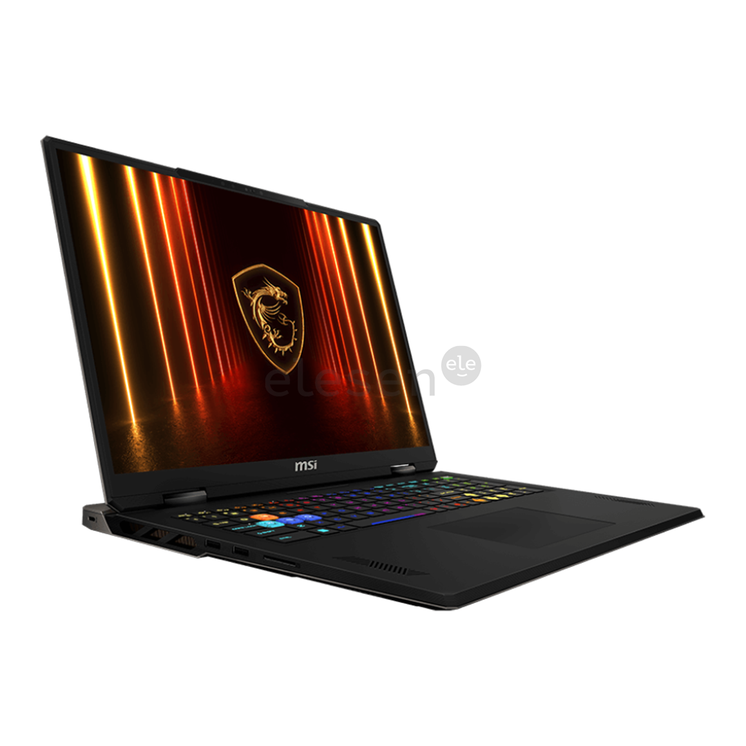 MSI Vector A18 HX, 18'', QHD+, 240 Hz, Ryzen 9, 32 GB, 1 TB, RTX 5070 Ti, ENG, cosmos gray - Notebook