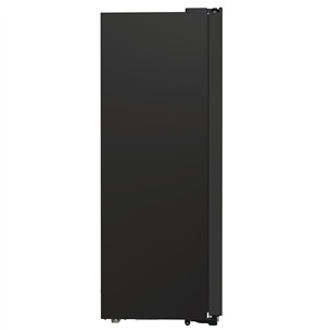 Hisense, NoFrost, 566 L, aukštis 179 cm, juodas - SBS šaldytuvas