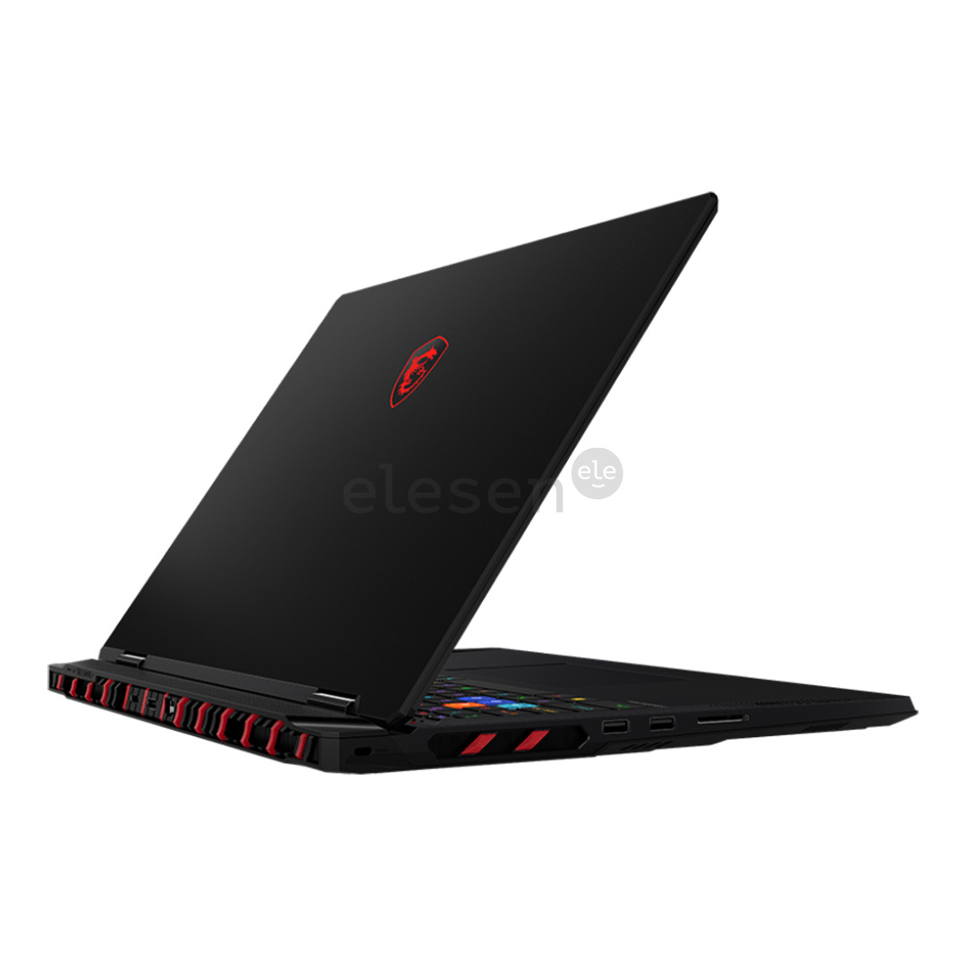 MSI Raider 18, 18'', UHD+, Mini-LED, 120 Hz, Ultra 9, 64 GB, 4 TB, RTX 5090, ENG, core black - Notebook