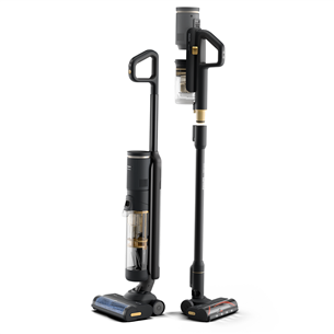 Philips 7000 Series AquaTrio, wet & dry, juodas/geltonas - Belaidis dulkių siurblys