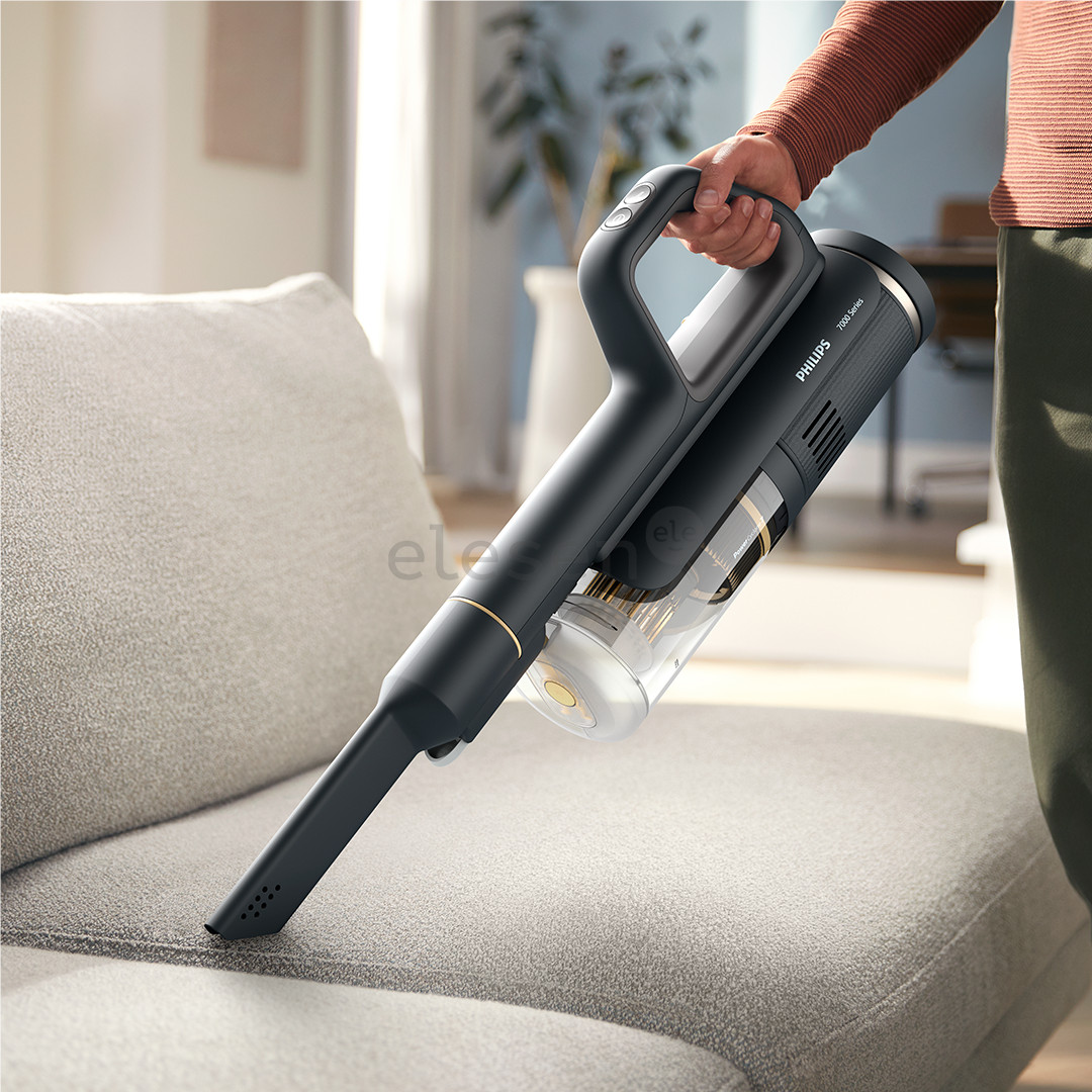 Philips 7000 Series AquaTrio, wet & dry, black/yellow - Cordless vacuum cleaner