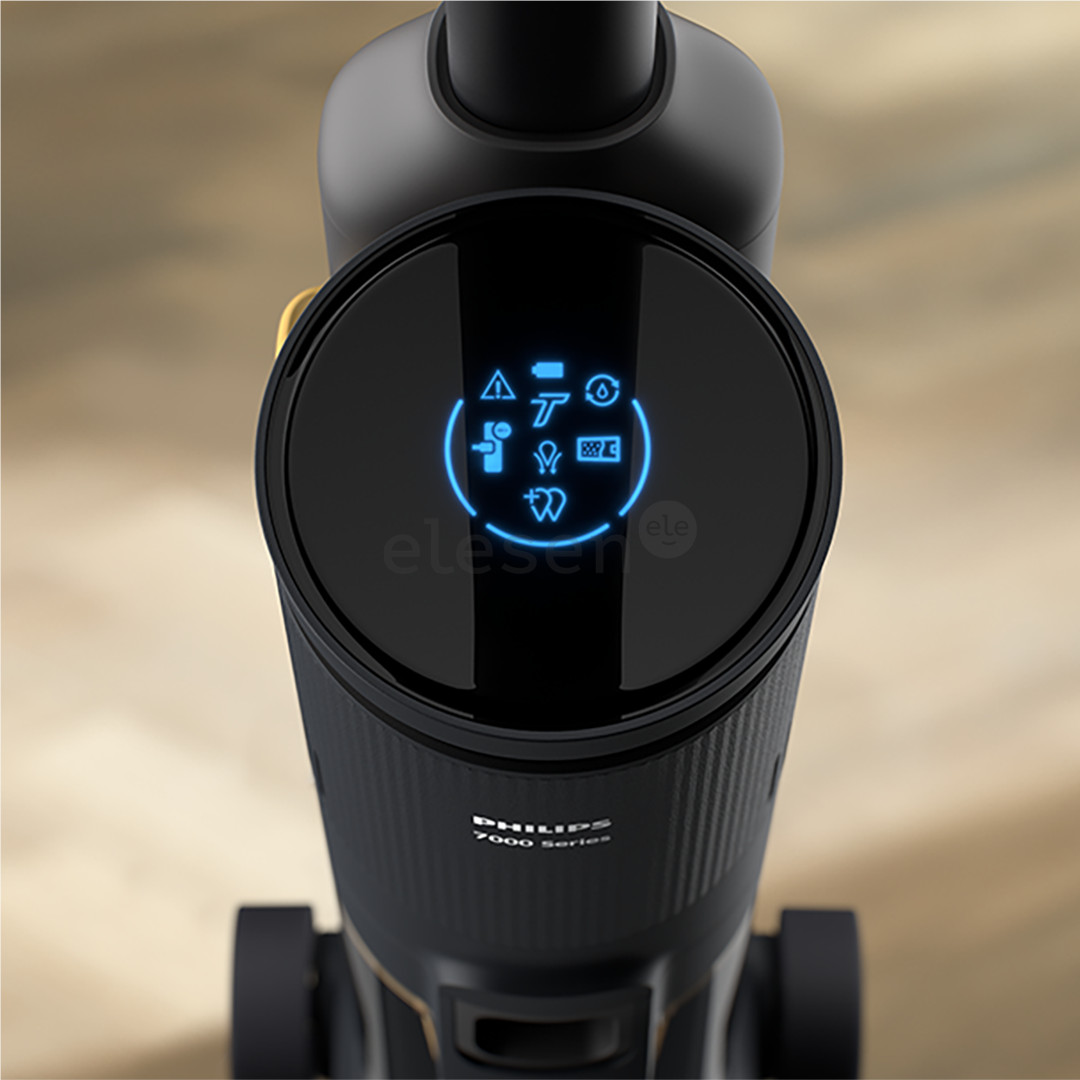 Philips 7000 Series AquaTrio, wet & dry, black/yellow - Cordless vacuum cleaner