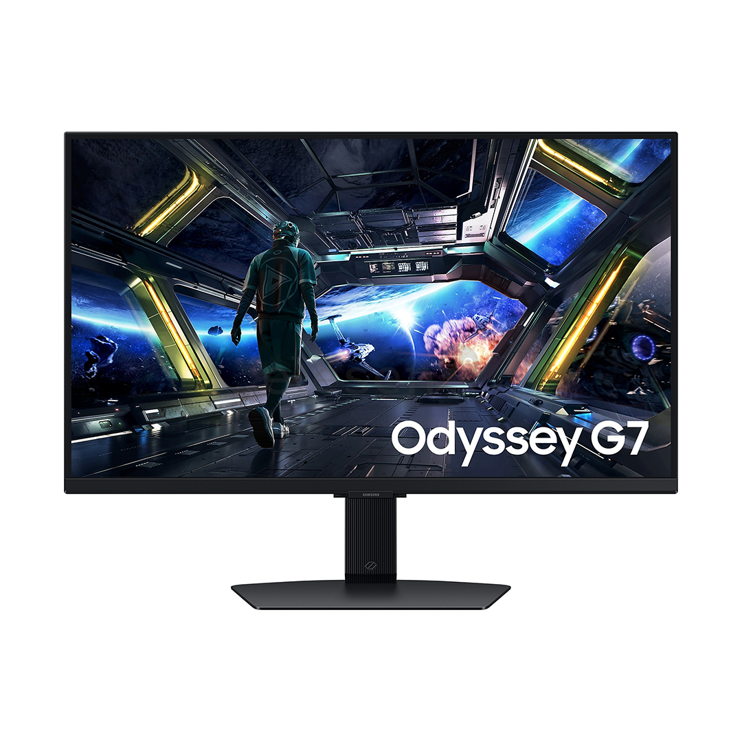 Samsung Odyssey G7, 27'', 4K UHD, 144 Hz, juodas - Monitorius
