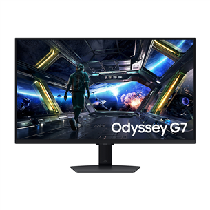 Samsung Odyssey G7, 32'', 4K UHD, 144 Hz, juodas - Monitorius LS32DG702EUXDU