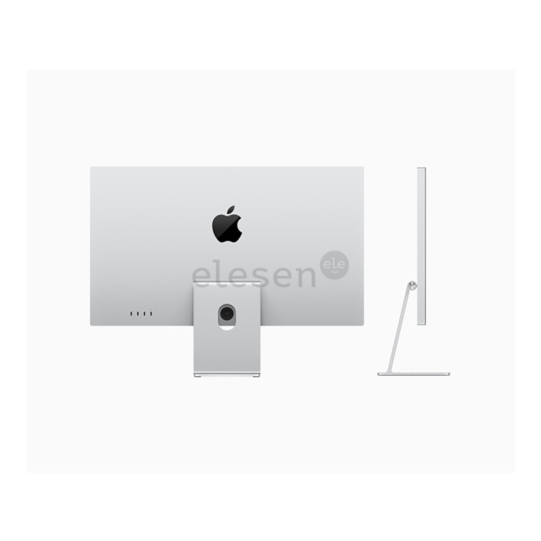 Apple Studio Display,  27", 5K, LED IPS, standard glass, tilt adjustable stand, silver - Monitor Item - MK0U3Z/A