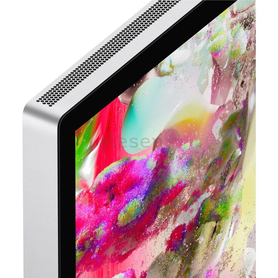 Apple Studio Display,  27", 5K, LED IPS, USB-C, nano-texture glass, VESA mount adapter, silver - Monitorius