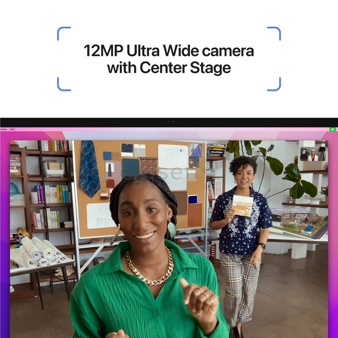 Apple Studio Display,  27", 5K, LED IPS, nano-texture glass, tilt adjustable stand, silver - Monitor Item - MMYW3Z/A