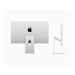 Apple Studio Display,  27", 5K, LED IPS, standard glass, tilt & height adjustable stand, silver - Monitor Item - MK0Q3Z/A