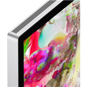 Apple Studio Display,  27", 5K, LED IPS, nano-texture glass, tilt & height adjustable stand, silver - Monitorius