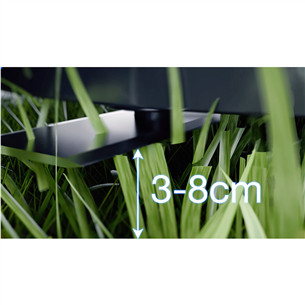 Ecovacs GOAT O800 RTK, baltas/juodas - Vejos robotas