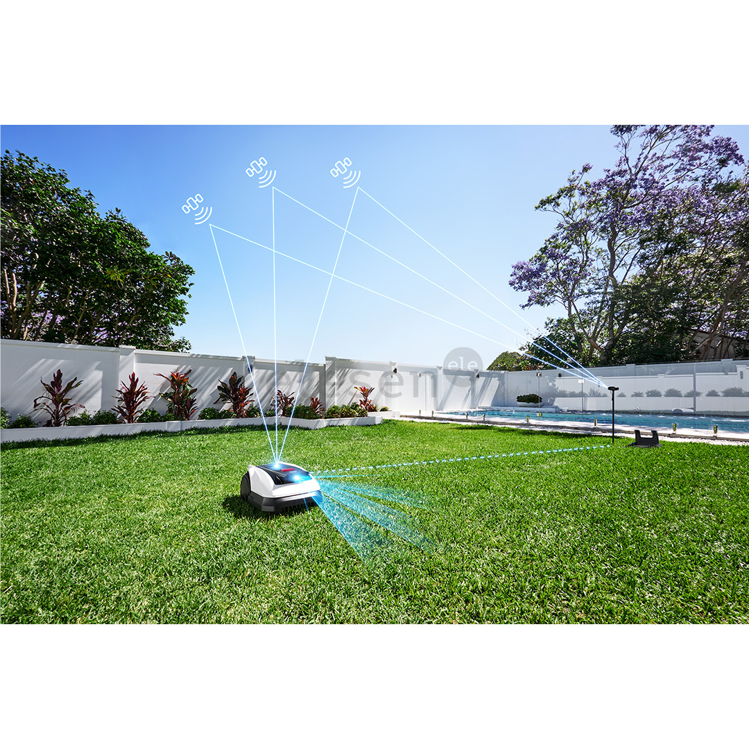 Ecovacs GOAT O800 RTK, baltas/juodas - Vejos robotas