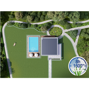 Ecovacs GOAT A1600RTK, белый/черный - Робот-газонокосилка